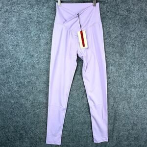 Atoir Sports Club South Leggings Womens 4 Lilac Yoga Performance V Waist